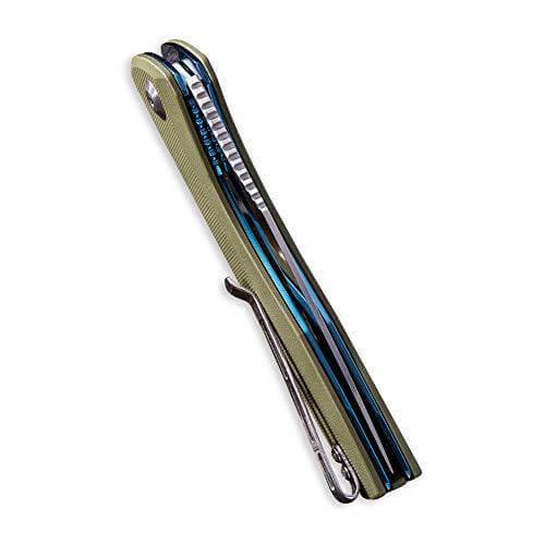 Civivi Baklash Linerlock Green G10 9Cr18MoV - Knives.mx