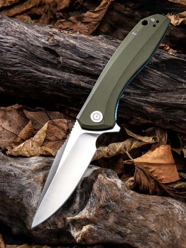 Civivi Baklash Linerlock Green G10 9Cr18MoV - Knives.mx