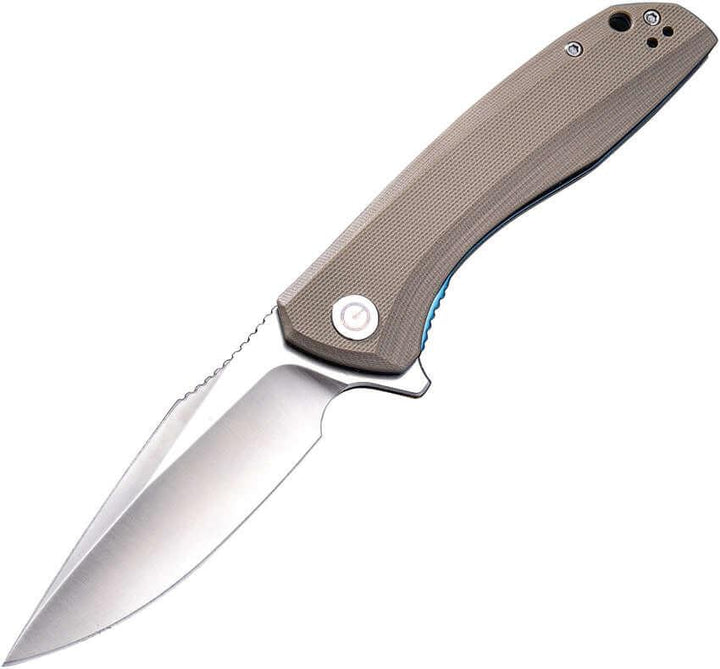 Civivi Baklash Linerlock Tan G10 9Cr18MoV - Knives.mx