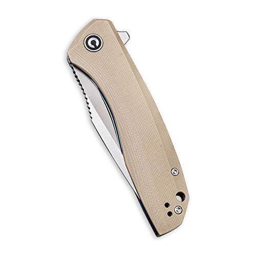 Civivi Baklash Linerlock Tan G10 9Cr18MoV - Knives.mx