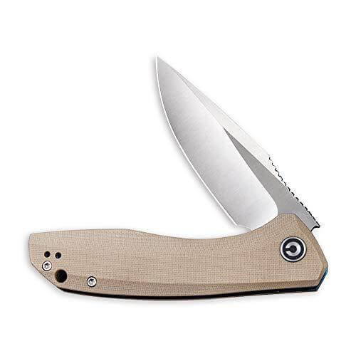 Civivi Baklash Linerlock Tan G10 9Cr18MoV - Knives.mx