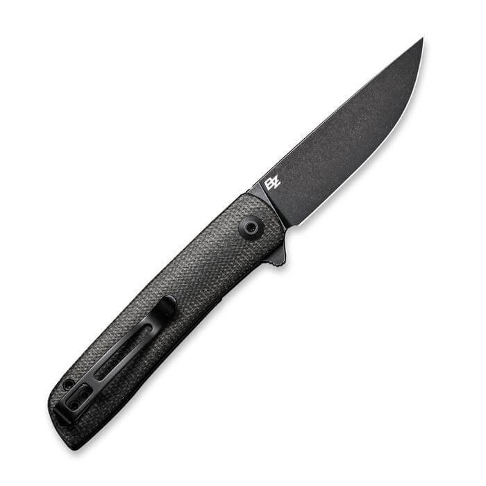Civivi Bo Linerlock Dark Green Micarta Black Stonewashed Nitro-V - Knives.mx