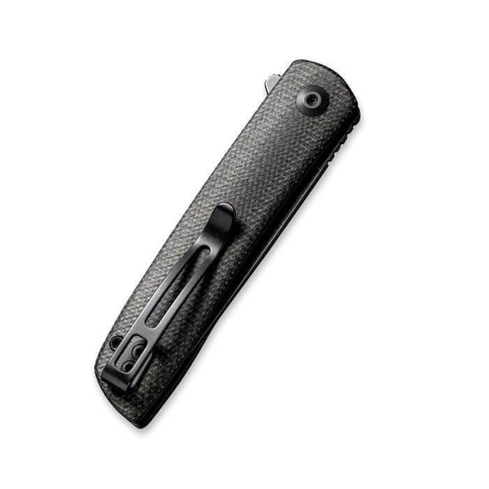 Civivi Bo Linerlock Dark Green Micarta Black Stonewashed Nitro-V - Knives.mx
