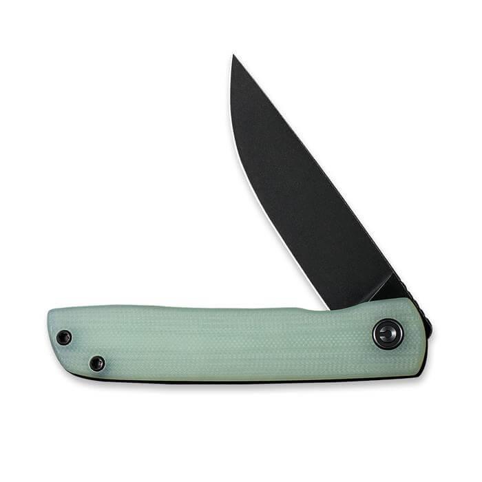 Civivi Bo Linerlock Jade G10 Black Stonewashed Nitro-V - Knives.mx