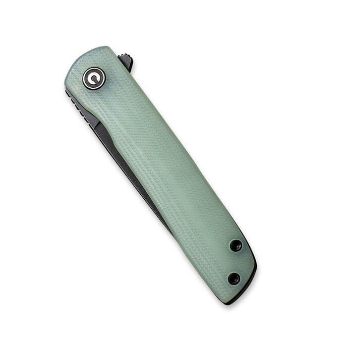 Civivi Bo Linerlock Jade G10 Black Stonewashed Nitro-V - Knives.mx