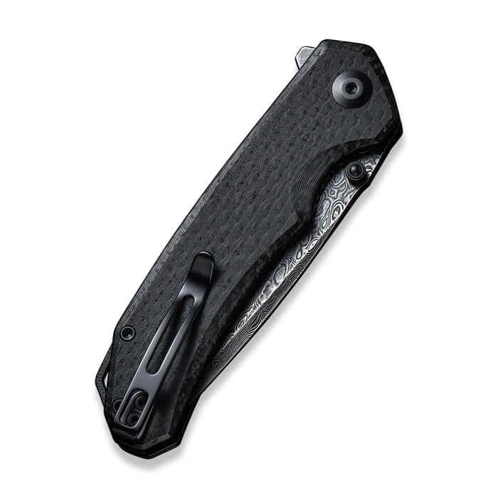 Civivi Brazen Linerlock Black Coarse Micarta Tanto Damascus - Knives.mx