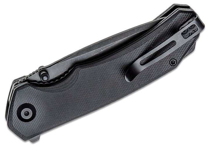 Civivi Brazen Linerlock Black G10 Black Stonewashed D2 Tanto - Knives.mx