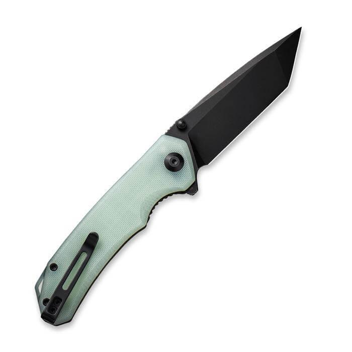 Civivi Brazen Linerlock Jade G10 Black Stonewashed D2 Tanto - Knives.mx