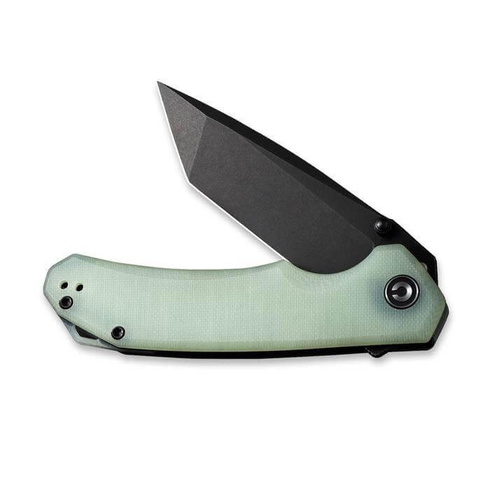 Civivi Brazen Linerlock Jade G10 Black Stonewashed D2 Tanto - Knives.mx