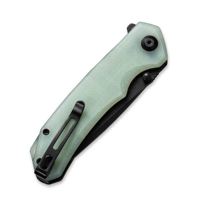 Civivi Brazen Linerlock Jade G10 Black Stonewashed D2 Tanto - Knives.mx