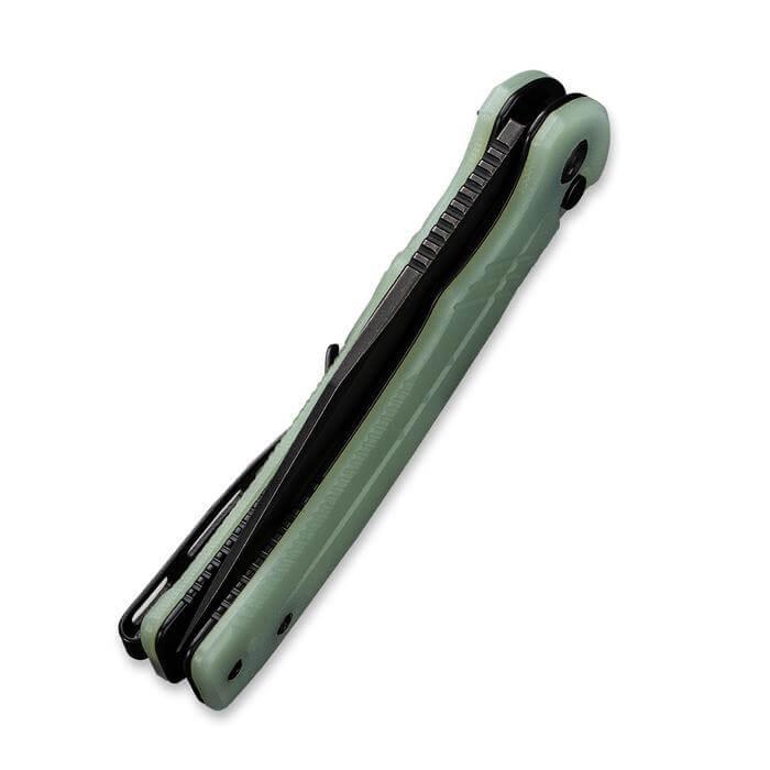 Civivi Brazen Linerlock Jade G10 Black Stonewashed D2 Tanto - Knives.mx