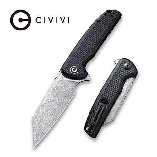 Civivi Brigand Linerlock Coarse G10 Damascus - Knives.mx