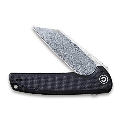 Civivi Brigand Linerlock Coarse G10 Damascus - Knives.mx