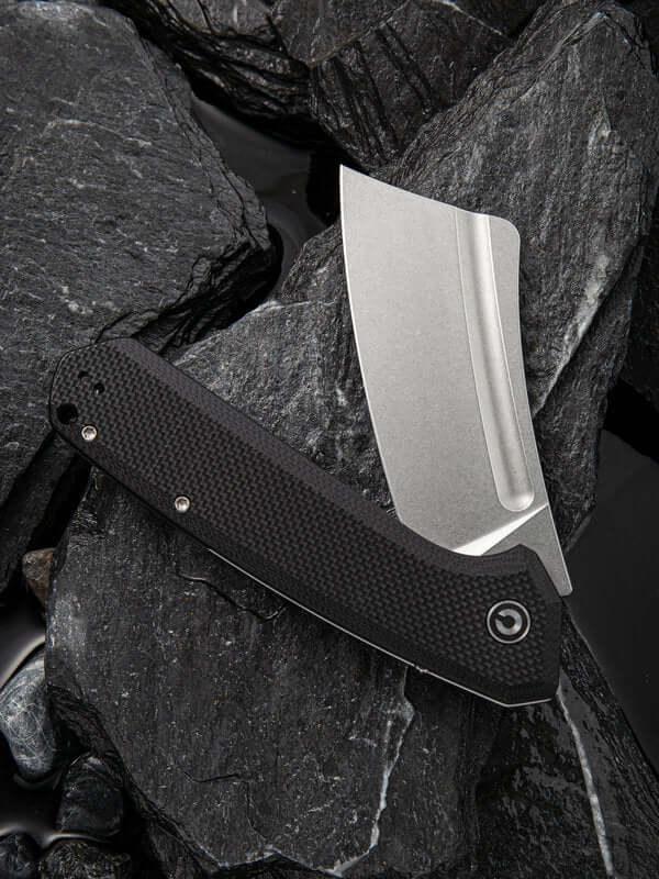 Civivi Bullmastiff Linerlock Black Coarse G10 Stonewashed 9Cr18MoV - Knives.mx