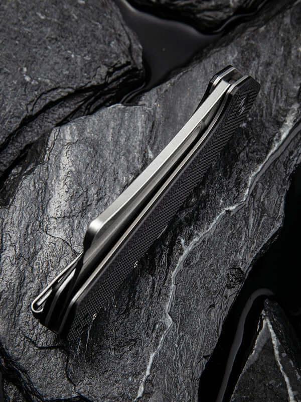 Civivi Bullmastiff Linerlock Black Coarse G10 Stonewashed 9Cr18MoV - Knives.mx