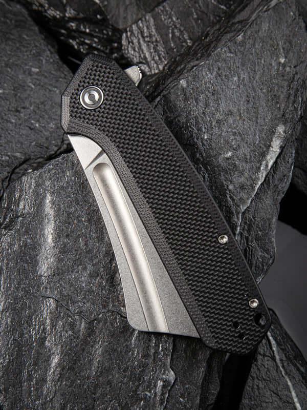 Civivi Bullmastiff Linerlock Black Coarse G10 Stonewashed 9Cr18MoV - Knives.mx