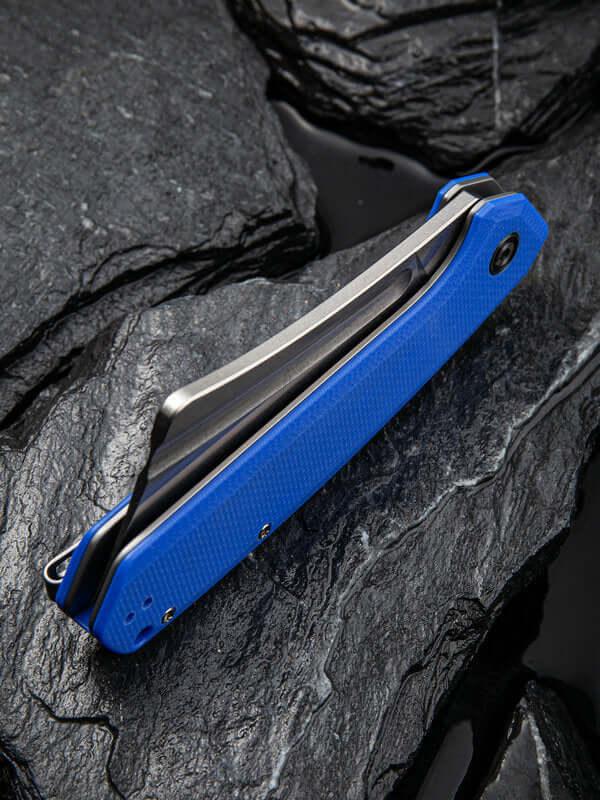 Civivi Bullmastiff Linerlock Blue G10 Stonewashed 9Cr18MoV - Knives.mx