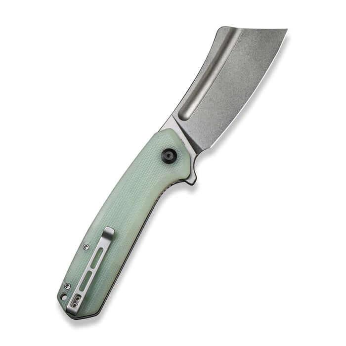 Civivi Bullmastiff Linerlock Jade Natural Coarse G10 Stonewash 9Cr18MoV - Knives.mx