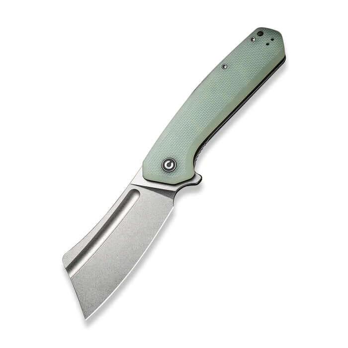 Civivi Bullmastiff Linerlock Jade Natural Coarse G10 Stonewash 9Cr18MoV - Knives.mx