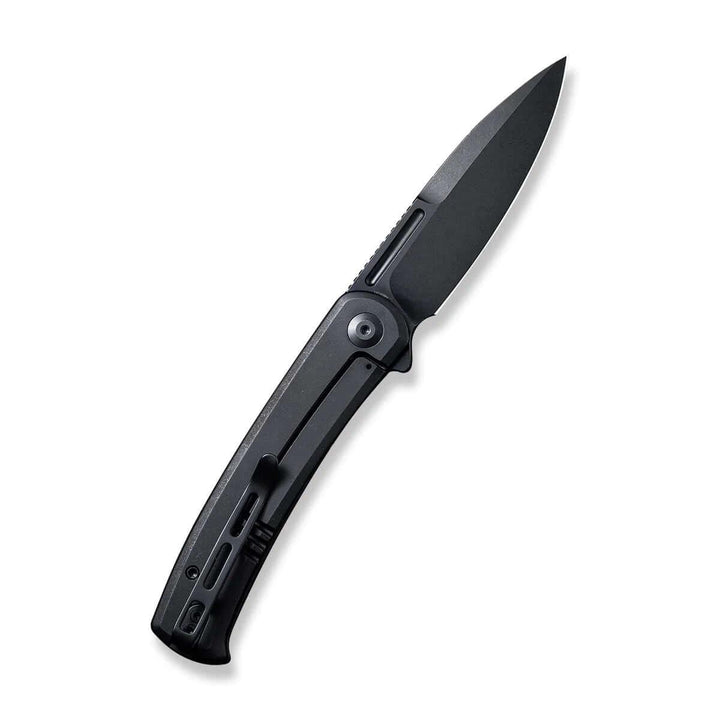 Civivi Cetos Framelock Black Micarta Coarse w Steel Side Stonewashed 14C28N - Knives.mx