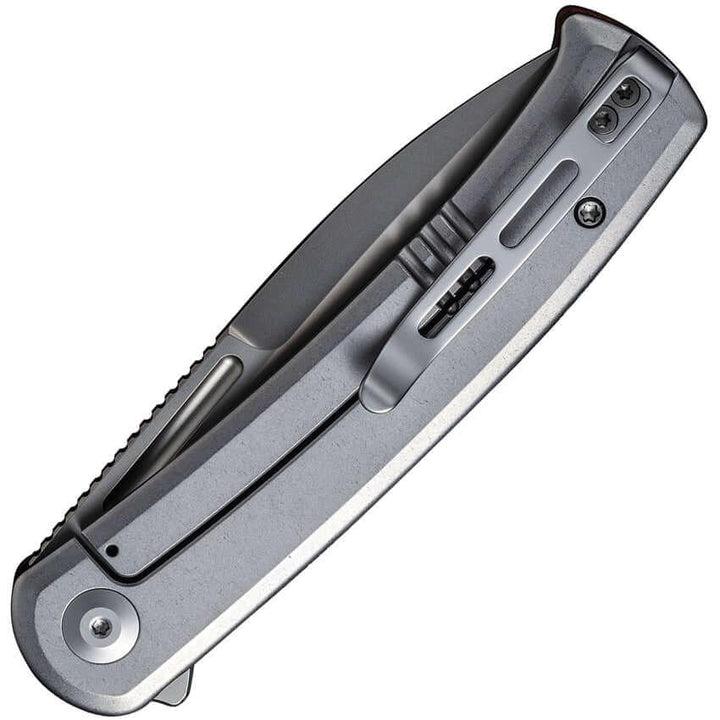 Civivi Cetos Framelock Cuibourtia Wood w Gray Steel Lock Side Bead Blasted 14C28N - Knives.mx