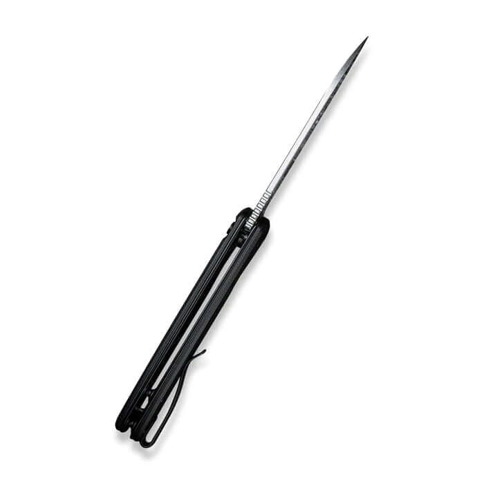 Civivi Chevalier Button Lock Black G10 Stonewashed 14C28N - Knives.mx