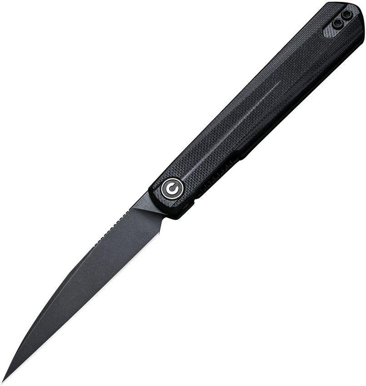 Civivi Clavi Linerlock Blackout G10 Stonewashed Wharncliffe Nitro-V - Knives.mx