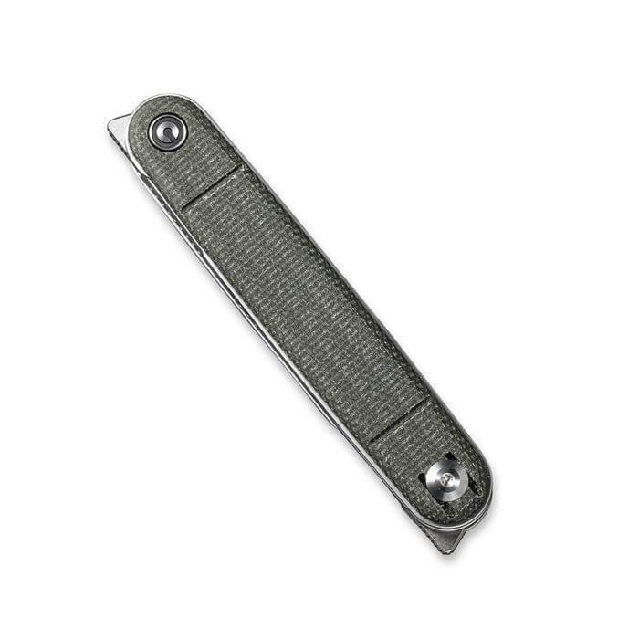 Civivi Crit Linerlock Green Micarta Stonewashed Nitro-V - Knives.mx
