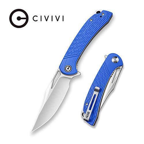 Civivi Dogma Linerlock Blue G10 D2 - Knives.mx