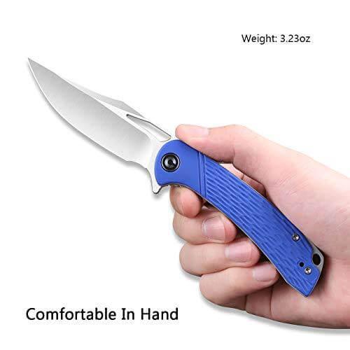 Civivi Dogma Linerlock Blue G10 D2 - Knives.mx