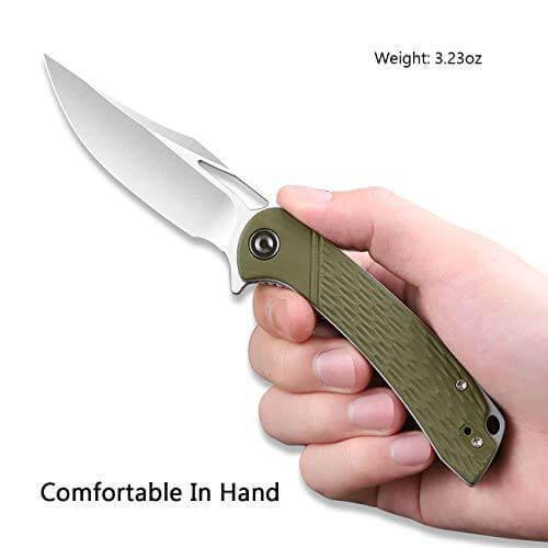 Civivi Dogma Linerlock OD Green G10 D2 - Knives.mx