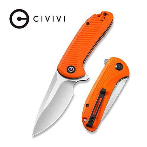 Civivi Durus Linerlock Orange G10 Satin D2 - Knives.mx