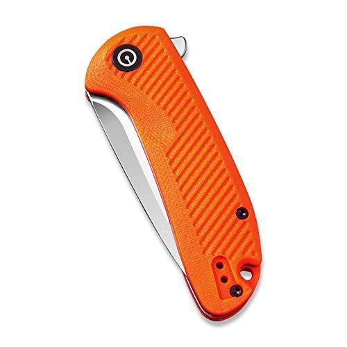 Civivi Durus Linerlock Orange G10 Satin D2 - Knives.mx