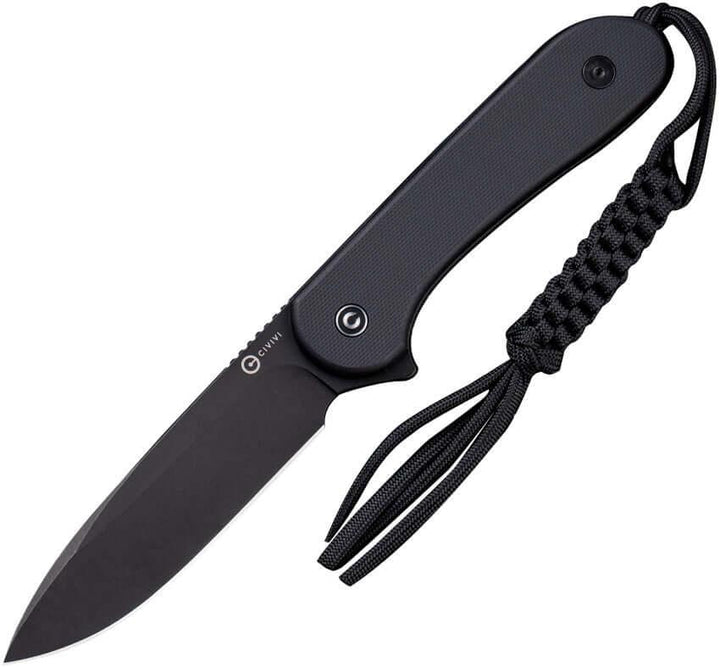 Civivi Elementum Fixed Blade Blackout G10 Stonewash D2 - Knives.mx