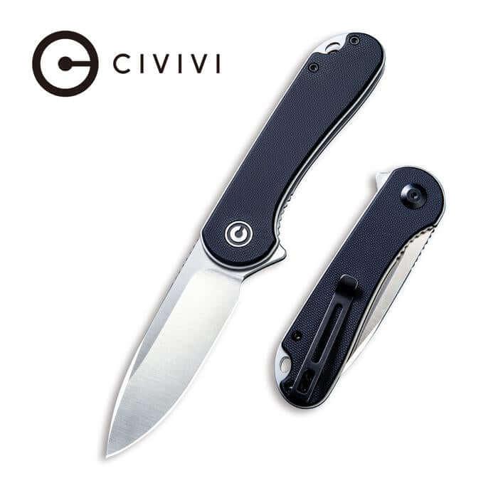 Civivi Elementum Liner Lock Black G10 Satin D2 - Knives.mx