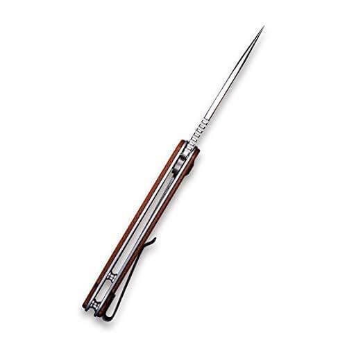 Civivi Elementum Linerlock Brown Micarta Satin D2 - Knives.mx