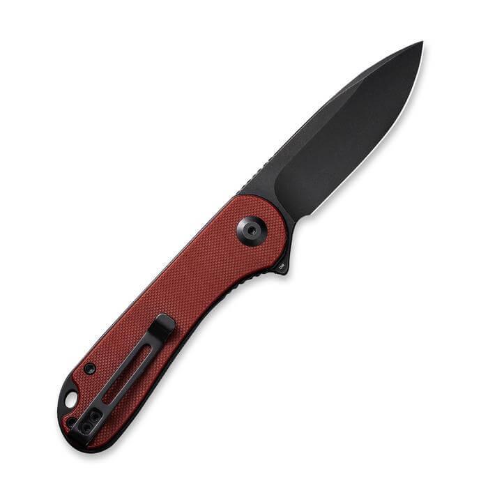 Civivi Elementum Linerlock Burgundy G10 Black Stonewashed D2 - Knives.mx