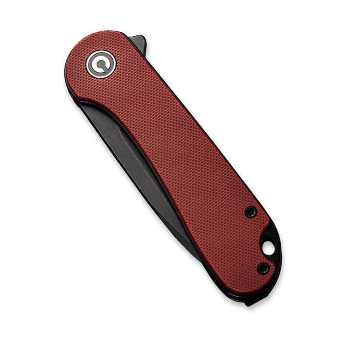 Civivi Elementum Linerlock Burgundy G10 Black Stonewashed D2 - Knives.mx