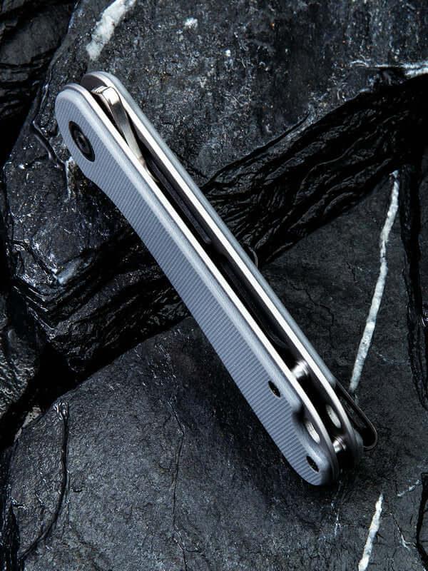 Civivi Elementum Linerlock Gray G10 Satin D2 - Knives.mx