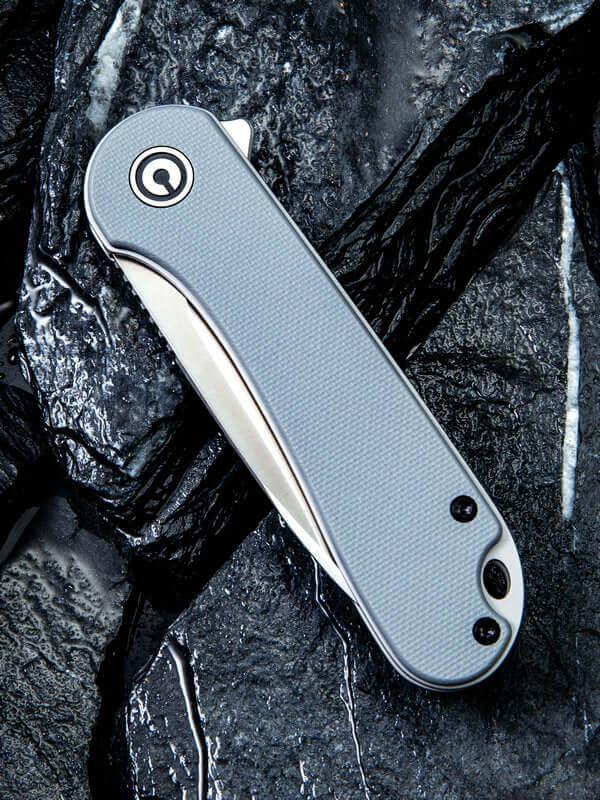 Civivi Elementum Linerlock Gray G10 Satin D2 - Knives.mx
