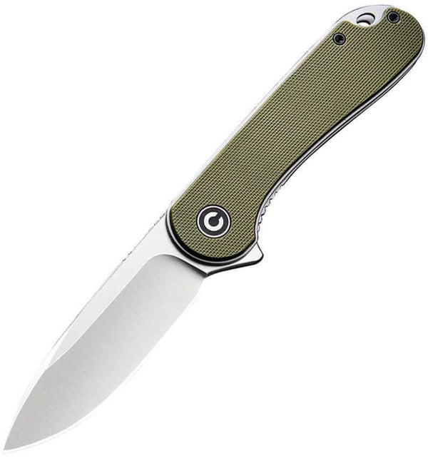 Civivi Elementum Linerlock Green G10 Satin D2 - Knives.mx