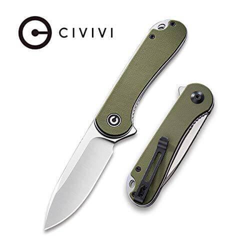 Civivi Elementum Linerlock Green G10 Satin D2 - Knives.mx