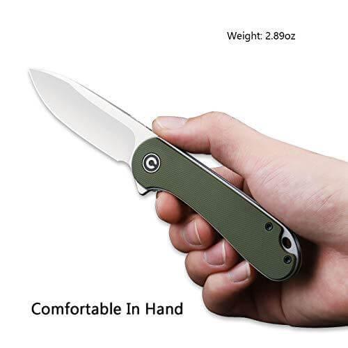 Civivi Elementum Linerlock Green G10 Satin D2 - Knives.mx