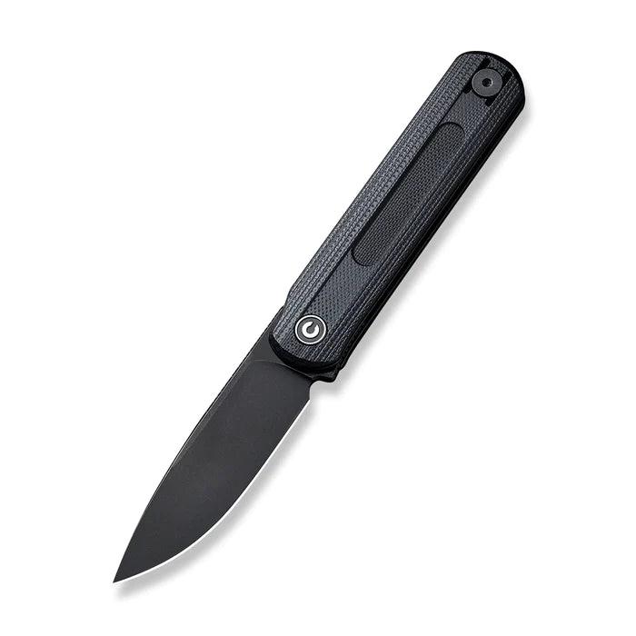 Civivi Foldis Slip Joint Black G10 Black Stonewashed Drop Point Nitro-V - Knives.mx