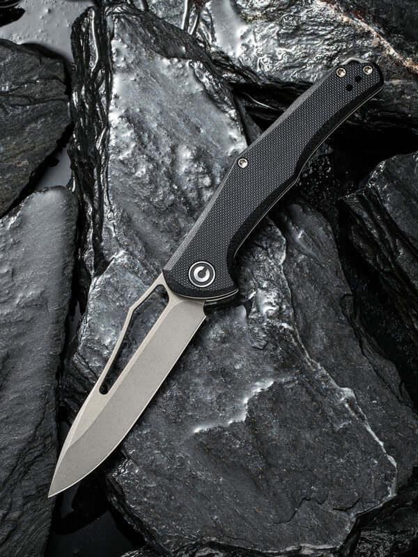 Civivi Fracture Linerlock Black G10 SW 8Cr14MoV - Knives.mx