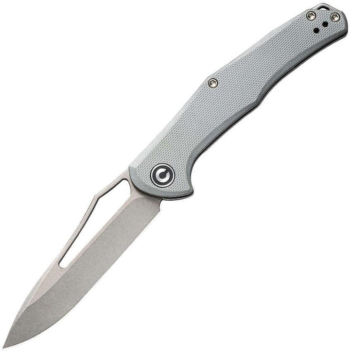 Civivi Fracture Linerlock Gray G10 Stonewash 8Cr14MoV - Knives.mx