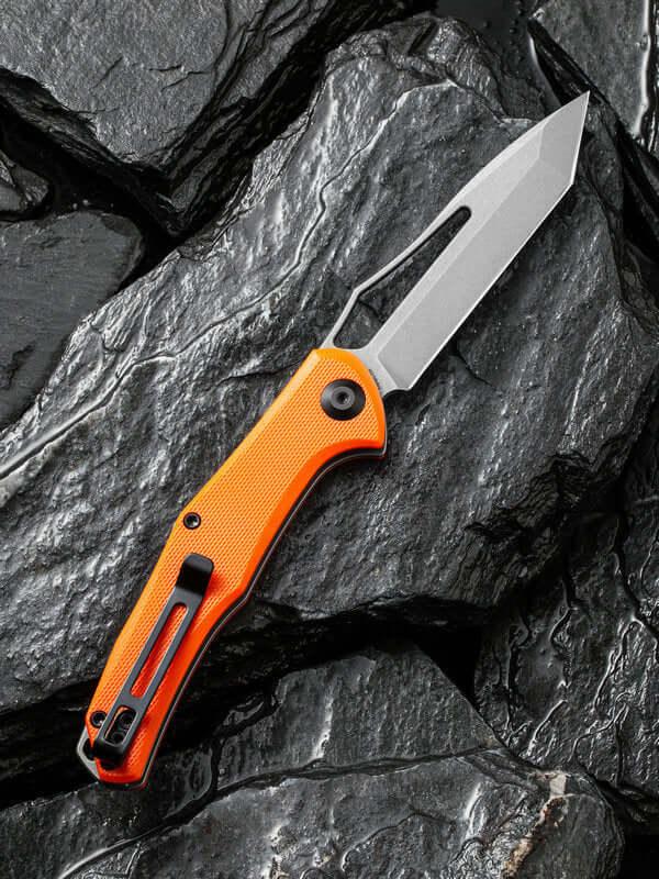 Civivi Fracture Linerlock Orange Tanto - Knives.mx