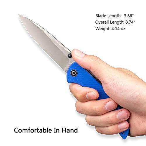 Civivi Governor Linerlock Blue G10 Satin D2 - Knives.mx