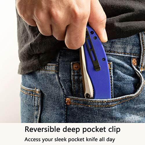 Civivi Governor Linerlock Blue G10 Satin D2 - Knives.mx