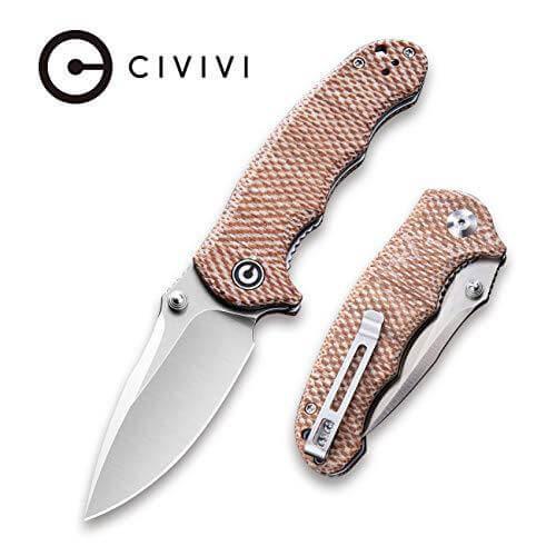 Civivi Hooligan Linerlock Snakeskin Micarta D2 - Knives.mx